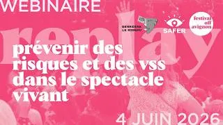 Miniature : Prévenir des risques et des VSS dans le spectacle vivant