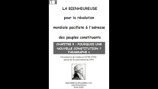 Miniature : La Bienheureuse Chapitre 3 - §4- Les Institutions