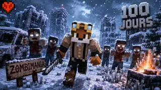 Miniature : 100 JOURS dans la pire APOCALYPSE ZOMBIE de Minecraft