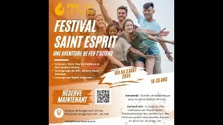Miniature : Témoignage de Maryse et invitation au Festival Saint Esprit.