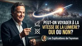 Miniature : Existe-t-il un objet capable de voyager à la vitesse de la lumière ? | Explications de Feynman!