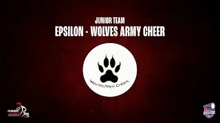 Miniature : EPSILON - WOLVES ARMY CHEER | FCFC26 | PERFORMANCE CHEER | JUNIOR TEAM