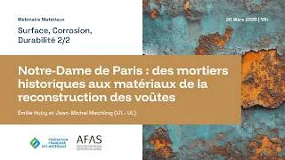 Miniature : Surface, Corrosion, Durabilité, part. 2 - Webinaire Matériaux | Mars 2026