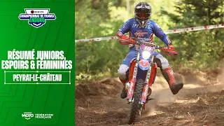Miniature : Résumé Junior, Espoirs et Féminines - Peyrat le Château (87) - Enduro France 24MX 2026