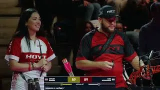 Miniature : Stephan Hansen VS Mike Schloesser - Or arc à poulies hommes | Occitanie Nîmes Archery 2026