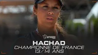 Miniature : Ayah Hachad nouvelle championne de France 13/14 ans | FFT