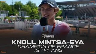 Miniature : Roméo Knoll Mintsa-Eya sacré champion de France 13/14 ans | FFT