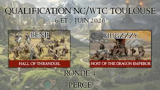 Miniature : [Toulouse 2026] Ronde 4 - Hugzzzy (Host of the Dragon Emperor) vs Benji (Hall of Thranduil)