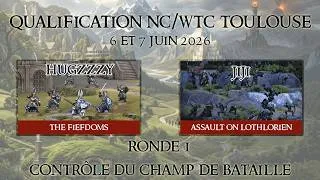 Miniature : [Toulouse 2026] Ronde 1 - Hugzzzy (The Fiefdoms) vs Jiji (Assault on Lothlorien)
