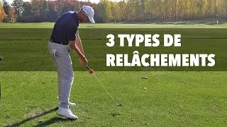 Miniature : Quels sont les 3 types de relâchements au golf?