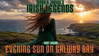 Miniature : Irish Legends's Mary & Jarvis : Evening Sun on Galway Bay