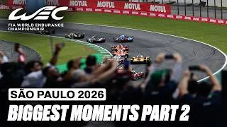 Miniature : Biggest Moments from São Paulo 2026 - Part 2 | Rolex 6 Hours of São Paulo 2026 | FIA WEC