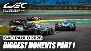 Miniature : Biggest Moments from São Paulo 2026 - Part 1 | Rolex 6 Hours of São Paulo 2026 | FIA WEC