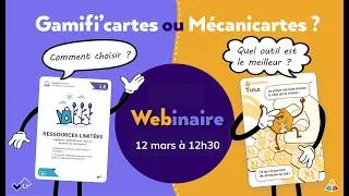 Miniature : Focus sur les Gamifi'cartes et les Mécanicartes, deux outils complémentaires 💡