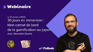 Miniature : 30 jours en immersion - Mon carnet de bord de la gamification au Japon