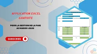 Miniature : Application Excel GRATUITE pour la Paie au Maroc (2025) – Gérer les Salaires Facilement !