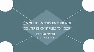 Miniature : Les meilleurs conseils pour bien débuter et construire ton deck efficacement !