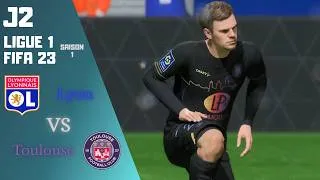Miniature : (J3) Un match ANIMÉ entre Lyon et Toulouse | Ligue 1 FIFA 23 S1