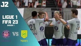 Miniature : (J2) Qui de Toulouse ou de Nantes pourra LANCER sa SAISON ? | Ligue 1 FIFA 23 S1