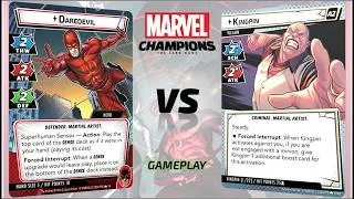 Miniature : Marvel Champions - Campagne Expert - Peur de Rien Scenario #5 🟢 Daredevil Vs. Le Caïd 🦯