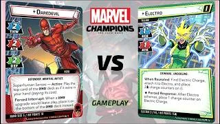 Miniature : Marvel Champions - Campagne Expert - Peur de Rien Scenario #3 🟢 Daredevil Vs. Electro ⚡