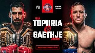 Miniature : TOPURIA vs GAETHJE : ça part en GUERRE PERSONNELLE 🔥(PREVIEW UFC 250 FREEDOM)