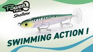 Miniature : Fiiish - POWERTAIL SHALLOW - Swimming action