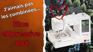 Miniature : Elna eXpressive  808 : La machine qui m’a réconcilié avec les combinées