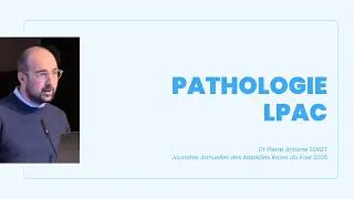 Miniature : LPAC : Physiopathologie, épidémiologie, diagnostic et traitement médical - JAMRF25