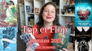 Miniature : Bilan de mes lectures romans 2025