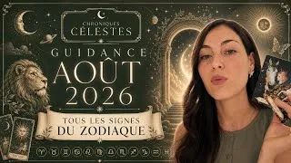 Miniature : GUIDANCE ASTRO-TAROT AOÛT 2026 | Le ciel & les cartes ont un message pour toi 🔮