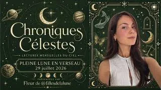 Miniature : PLEINE LUNE EN VERSEAU 🌕 29 juillet 2026 | Les énergies du ciel & les messages pour chaque signe