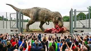 Miniature : Un dinosaure prédateur s’échappe de son enclos et dévore tout sur son passage / Jurassic Park