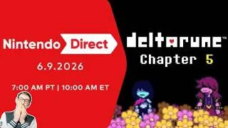 Miniature : 🔥 Le MEILLEUR Nintendo Direct ?! DELTARUNE 5 & Zelda Remake 🤯