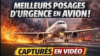 Miniature : (Emergency Plane Landing) Best Aviation Landing 🛬 caught on 2017-2018