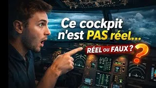 Miniature : Ce cockpit n’est PAS réel… 😳✈️