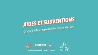 Miniature : Aides et Subventions : Contrat de Développement Investissement Vert
