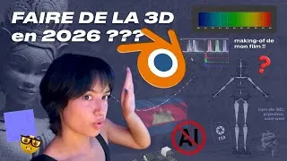 Miniature : MON PREMIER COURT-METRAGE EN 3D SUR BLENDER !! (Making-Of)