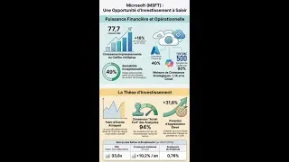 Miniature : Brief Action Microsoft  - 09 01 2026 #stockmarket #microsoft #rendement #action #opportunité #bourse