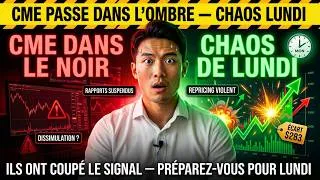 Miniature : PIRATAGE : Le CME passe dans le noir — quelque chose de violent arrive à l’ouverture des marchés