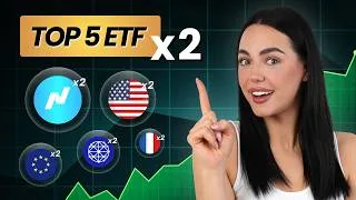 Miniature : 5 Meilleurs ETF à levier x2 sur PEA : performance, drawdown, risque & volatilité
