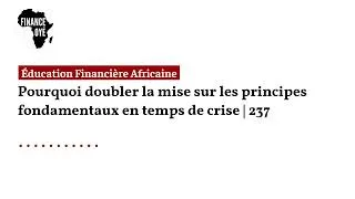 Miniature : Pourquoi doubler la mise sur les principes fondamentaux en temps de crise | 237
