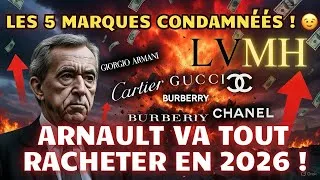 Miniature : LVMH : 5 RACHATS CHOCS 2026 ! ARNAULT PRÉPARE 60 MILLIARDS €