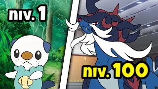 Miniature : J'ai fini pokemon noir UNIQUEMENT avec le STARTER