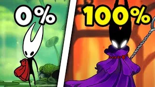 Miniature : J’ai 100% Hollow Knight silksong voici ce qui s'est passé ...