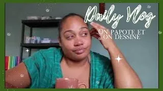 Miniature : Vlog#57 | une journée avec moi! Papotage, idées, projets, et on dessine !! 🤩🤗