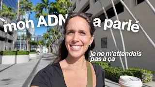 Miniature : Je fais un test épigénétique : les résultats m'ont surprise / Vlog Miami