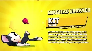 Miniature : JE DÉBLOQUE ET TEST KIT !! Ce brawleurs est incroyables !!! #brawlstars #starrtoon