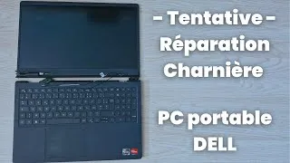 Miniature : J’ai tenté de sauver la charnière de mon PC… voilà ce qui s’est passé (HELP PLS)