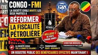 Miniature : Congo-FMI: La société civile invite les deux parties à réformer la fiscalité pétrolière